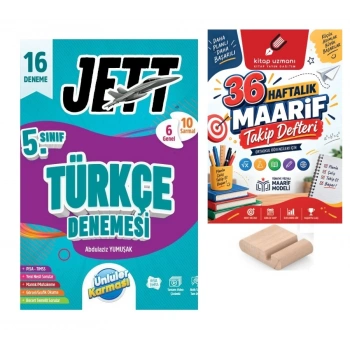 5.Sınıf Türkçe 16LI Branş Denemesi+Maarif Defteri+Telefon Tutucu