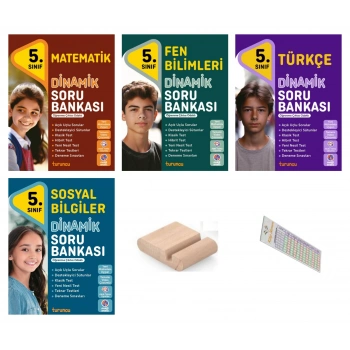 5.Sınıf Dinamik Matematik Sosyal Fen Bilgisi Türkçe 2026 Maarif Müfredat+Telefon Tutucu+Çözüm Ayracı