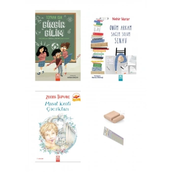 6. ve 7. Sınıf Hikaye Masal Kenti - Önüm Arkam Sınav - Binbir bilim 3lü SET