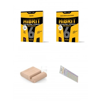 6. Sınıf İngilizce Din Hibrit Soru Bankası+Çözüm Ayracı+Telefon Ayracı