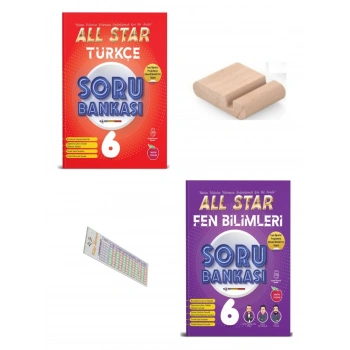 6.Sınıf ALL STAR Fen Bilimleri Türkçe Soru Bankası 2027 Maarif Modeli+Telefon Tutucu+Çözüm Ayracı