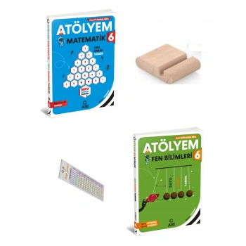 6.Sınıf Fen Bilgisi Matematik Atölyem 2027 Maarif Model +Telefon Tutucu +Çözüm Ayracı
