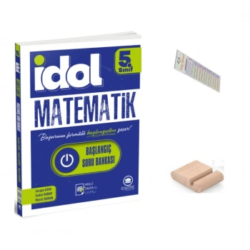 6.Sınıf İDOL Etkinlikli Konu Özetli Soru Bankası Matematik Maarif Model 2027+Çözüm Ayracı+Tlf Tutucu