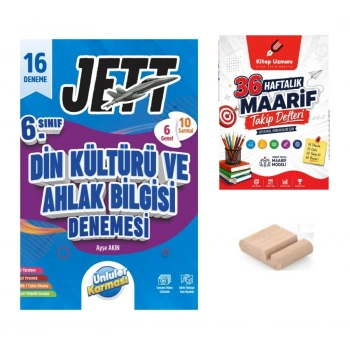 6.Sınıf Din Kültürü 16 lı Branş Denemesi+Maarif Defteri+Telefon Tutucu