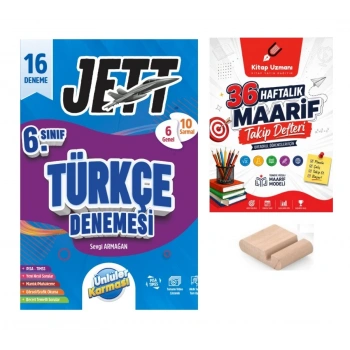 6.Sınıf Türkçe 16 lı Branş Denemesi+Maarif Defteri+Telefon Tutucu