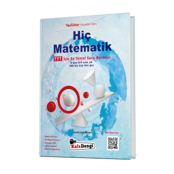 TYT Hiç Matematik Soru Bankası (Kolay Matematik) (Tümü Video Çözümlü)