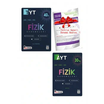 TYT Fizik ve AYT Fizik Branş Denemeleri + TYT Türkiye Geneli Deneme HEDİYE