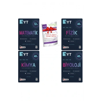 TYT Matematik + Fizik + Kimya + Biyoloji SAYISAL Branş Denemeleri +TYT Türkiye Geneli Deneme HEDİYE
