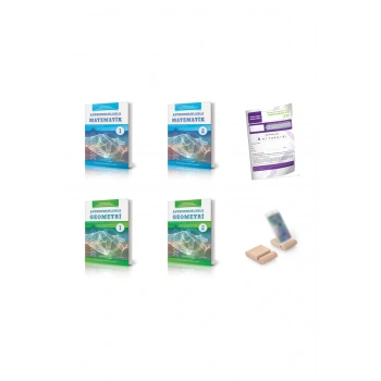 Antrenmanlarla Matematik 1-2 + Antrenmanlarla Geometri 1-2 + Türkiye Geneli Deneme+Telefon Tutucu..!