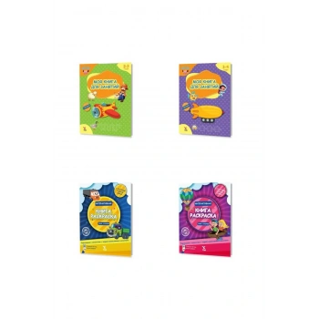 2-5 Yaş RUSÇA Boyama ve Aktivite - Russian Kids Painting and Activity Books