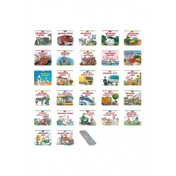 6-9 Yaş Mesleklerle Dünyayı Öğreniyorum Serisi -Tüm Kitaplar / 27 Kitap/