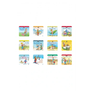 4-6 Yaş Elif İle Tatil ve Gezi /12 Kitap/ Okul Öncesi Değerler Eğitimi+Okuma Takip Ayracı..!