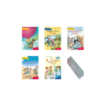 1. Sınıf İlk Okuma Kitaplarım /6-7 Yaş / 5 Kitap +Okuma Takip Ayracı