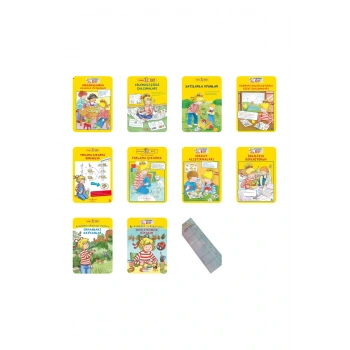 Elif İle Okul Öncesi Etkinlik Serisi - 10 Kitap / 4-6 Yaş / Anaokulu Ev Çalışmaları