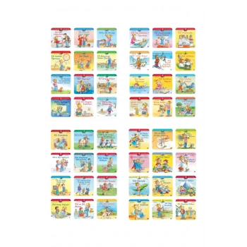 Elif ile İlk Okuma Kitabım Değerler Eğitimi-TÜMÜ- 48 kitap   6-7 Yaş / 1. Sınıf+Okuma Takip Ayracı