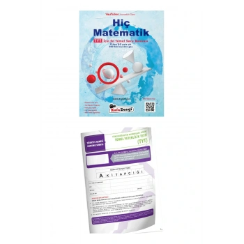 KAFADENGİ TYT Hiç Matematik Soru Bankası (Tümü Video Çözümlü) + TYT Deneme..!