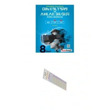 8.Sınıf Din Kültürü ve Ahlak Bilgisi Soru Bankası (Tümü Video Çözümlü) + Soru Çözüm Ayracı