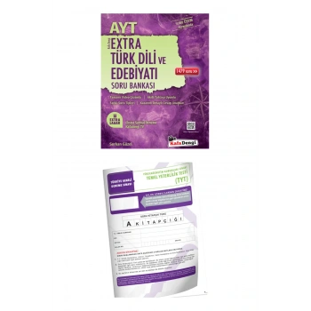 KAFADENGİ AYT Extra Türk Dili ve Edebiyatı Soru Bankası + TYT Deneme..!