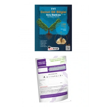 KAFADENGİ TYT Genel Dil Bilgisi Soru Bankası (Tümü Video Çözümlü) + TYT Deneme..!