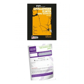 KAFADENGİ TYT Challenger Kimya Soru Bankası (Tümü Video Çözümlü) + TYT Deneme..!