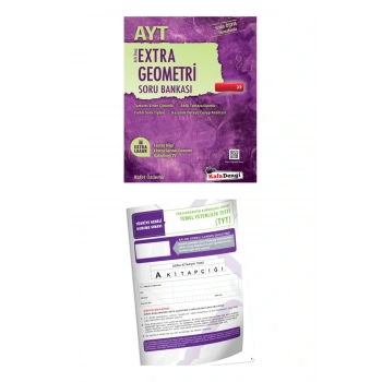 KAFADENGİ AYT Extra Geometri Soru Bankası + TYT Deneme..!