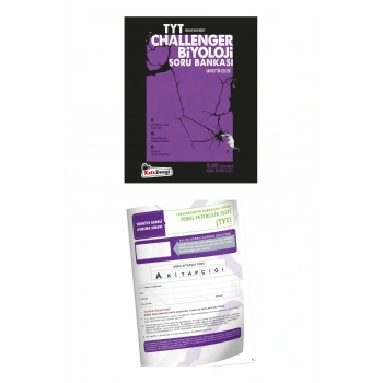 KAFADENGİ TYT Challenger Biyoloji Soru Bankası (Tümü Video Çözümlü) + TYT Deneme..!