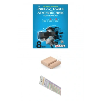 8.Sınıf İnkılap Tarihi ve Atatürkçülük Soru Bankası + Soru Çözüm Ayracı