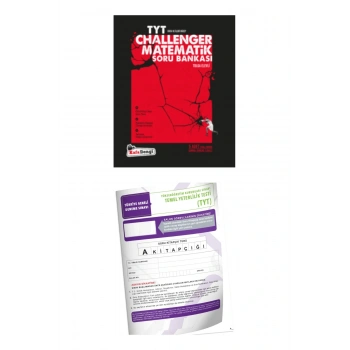 KAFADENGİ TYT Challenger Matematik Soru Bankası (Tümü Video Çözümlü) + TYT Deneme..!