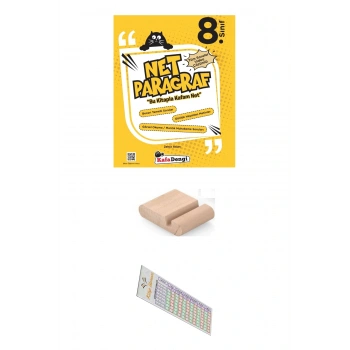 8.Sınıf Paragraf Soru Bankası  LGS 2026Tümü Video Çözümlü) +Telefon Tutucu+ Çözüm Ayracı