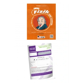 KAFADENGİ TYT Fizik Soru Bankası (Tümü Video Çözümlü) - Süper Kolay Öğreten + TYT Deneme..!