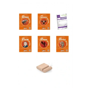 KAFADENGİ TYT Süper Öğreten SAYISAL Soru Bankası Matematik+Geometri+Fizik+Kimya+Biyoloji+TYT Deneme