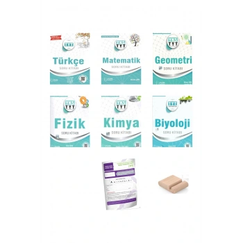 PALME TYT SAYISAL Soru Bankası (Türkçe + Matematik + Geometri+ Fizik + Kimya + Biyoloji) +TYT Deneme