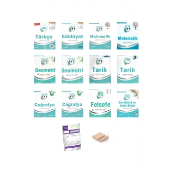 PALME TYT-AYT EŞİT AĞIRL Soru Bankası Türkçe Edebiyat Matematik Geometri Tarih Coğrafya Felsefe Din