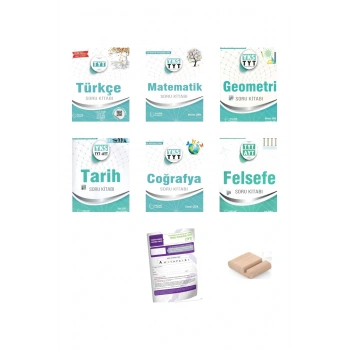 PALME TYT EŞİT AĞIRLIK Soru Bankası (Türkçe + Matematik+Geometri+Tarih+Coğrafya+Felsefe)+TYT Deneme