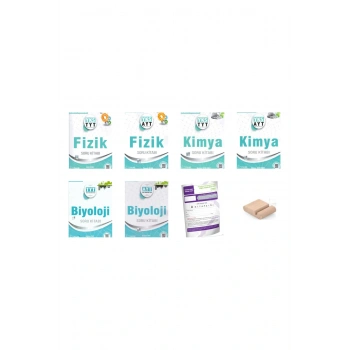 PALME TYT-AYT SAYISAL Soru Bankası ( Fizik + Kimya + Biyoloji) + TYT Deneme + Telefon Standı