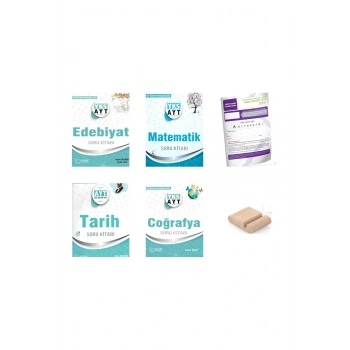 PALME AYT EŞİT AĞIRLIK Soru Bankası (Edebiyat+Matematik +Tarih+Coğrafya)+TYT Deneme+ Telefon Standı