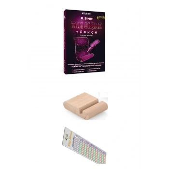 Bilfen 8. Sınıf Türkçe TAM ÖLÇME  + Telefon Tutucu + Soru Çözüm Ayracı