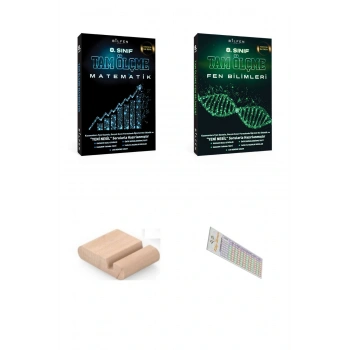 Bilfen 8. Sınıf TAM ÖLÇME ( Matematik + Fen )+ Telefon Tutucu + Soru Çözüm Ayracı