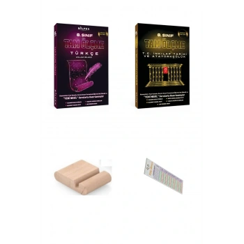 Bilfen 8. Sınıf TAM ÖLÇME ( Türkçe + İnkılap ) + Telefon Tutucu + Soru Çözüm Ayracı