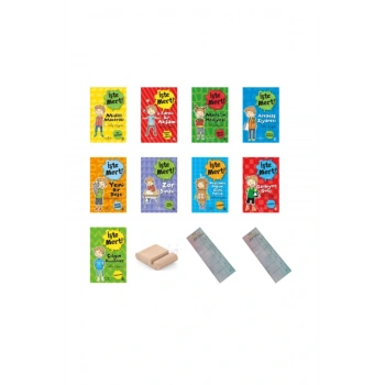 2. ve 3. Sınıf İşte Mert/Karakter Gelişimi ve Değerler Eğitimi Hikaye Seti 9lu-SET1+Tablet Standı