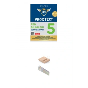 5. sınıf PROTEST Fen Bilimleri Soru Bankası-Maarif Modeli YENİ MÜFREDAT/+Telefon Tutucu+Çözüm Ayracı