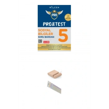 5. sınıf PROTEST Sosyal Bilgiler Soru Bankası-Maarif Modeli MÜFREDAT/+Telefon Tutucu+Çözüm Ayracı