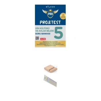 5. sınıf PROTEST Din Kültürü Soru Bankası-/Maarif Modeli YENİ MÜFREDAT/+Telefon Tutucu+Çözüm Ayracı