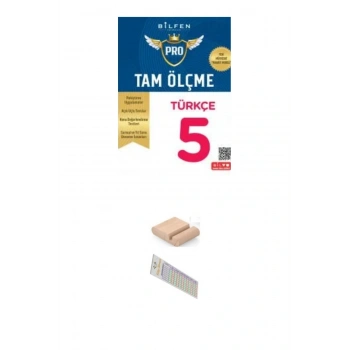 5. sınıf Tam Ölçme Türkçe-/Maarif Modeli YENİ MÜFREDAT/+Telefon Tutucu+Çözüm Ayracı