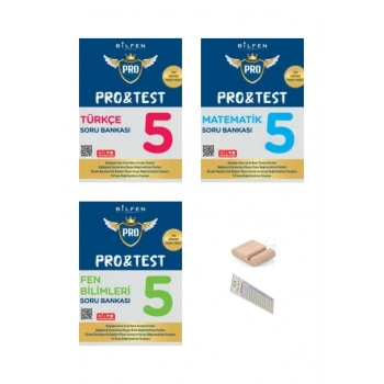 5. sınıf PROTEST Soru Bankası(Türkçe-Matematik Fen)YENİ MÜFREDAT/Telefon Tutucu