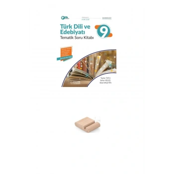 9. Sınıf Joker Edebiyat Tematik Soru Bankası (2025 YENİ MÜFREDAT)+Telefon Tutucu