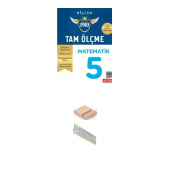 5. sınıf Tam Ölçme Matematik-/Maarif Modeli YENİ MÜFREDAT/+Telefon Tutucu+Çözüm Ayracı