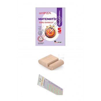 5. Sınıf Optimax Matematik Soru Bankası (2026 Maarif Müfredatı) Telefon Tutucu