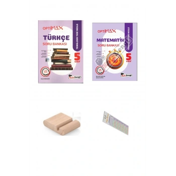 5. Sınıf Türkçe+Matematik Soru Bankası-2026 Maarif Müfredatı-Telefon Tutucu