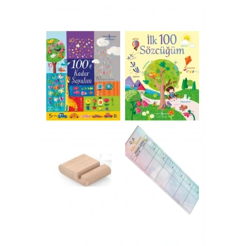 İlk 100 Sözcüğüm + 100e Kadar Sayalım ( İlk Sayılar ve Sözcükler) - Tablet Standı